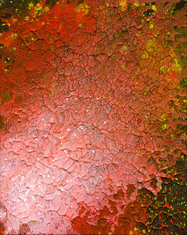 Day 105 of 365 — abstract grief painting