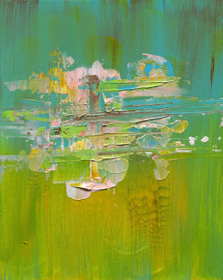 Day 10 of 365 — abstract grief painting