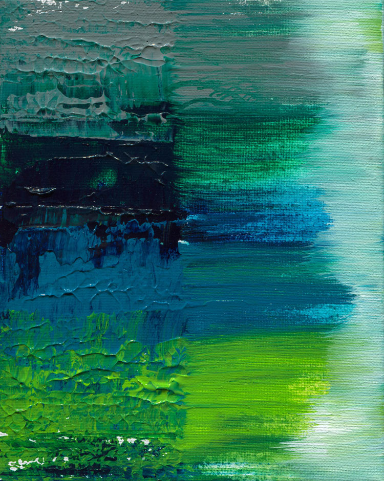 Day 114 of 365 — abstract grief painting