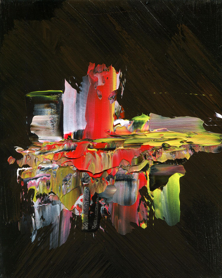 Day 11 of 365 — abstract grief painting