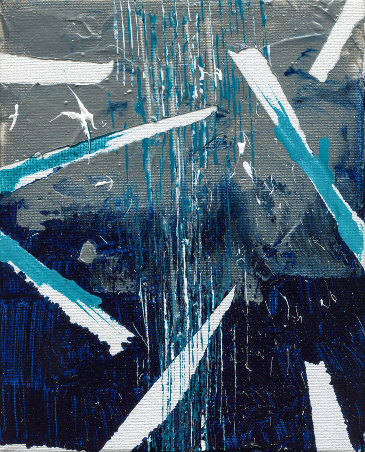 Day 120 of 365 — abstract grief painting