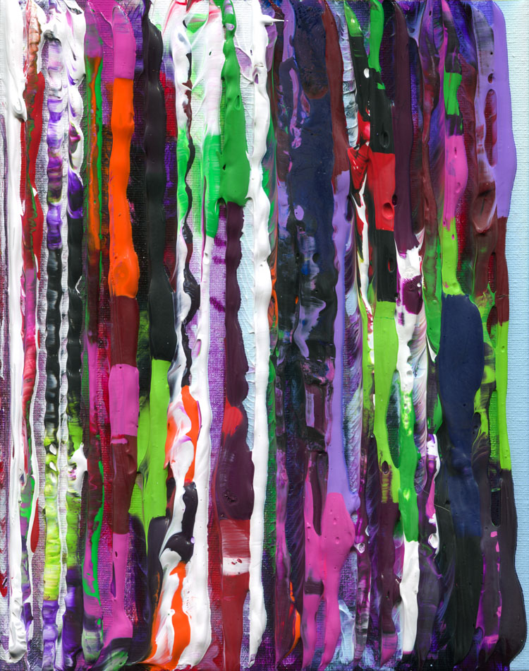 Day 130 of 365 — abstract grief painting