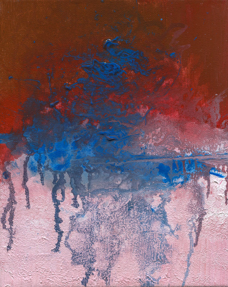 Day 13 of 365 — abstract grief painting