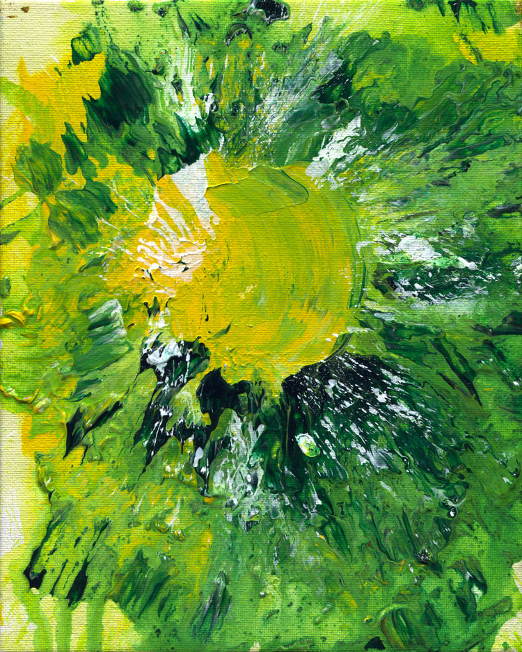 Day 140 of 365 — abstract grief painting