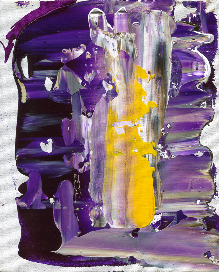 Day 144 of 365 — abstract grief painting