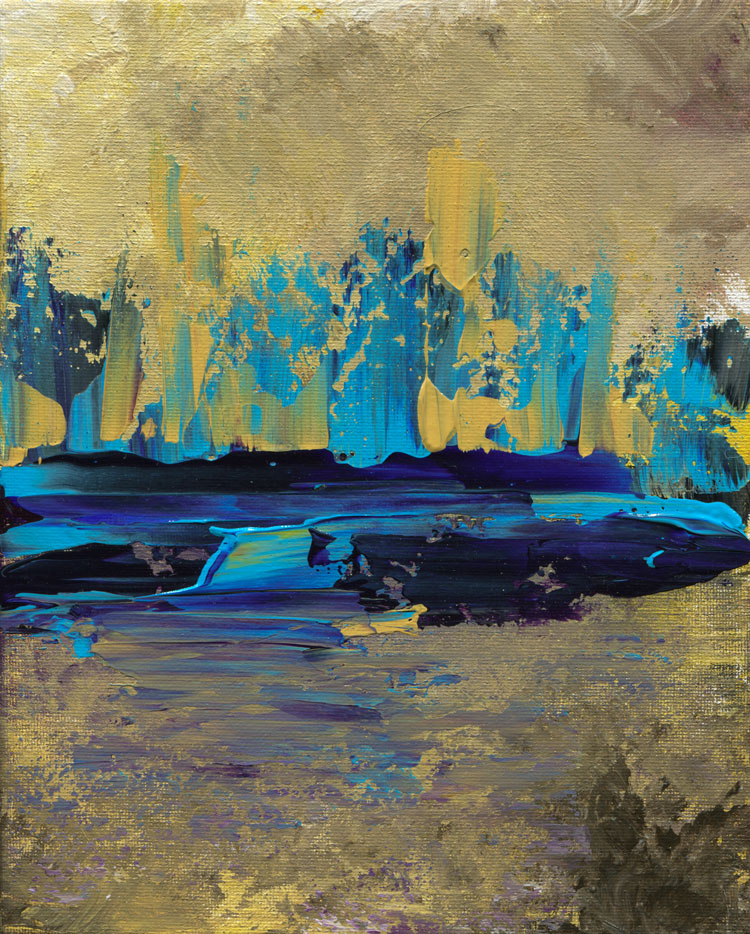 Day 146 of 365 — abstract grief painting