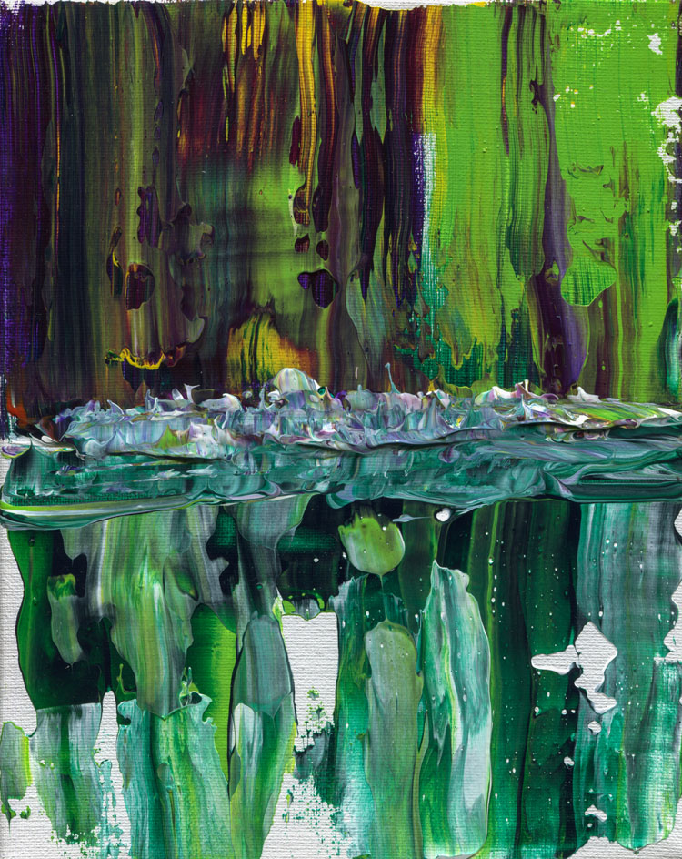 Day 149 of 365 — abstract grief painting