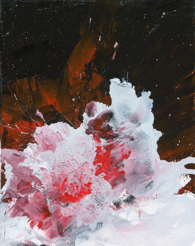 Day 14 of 365 — abstract grief painting