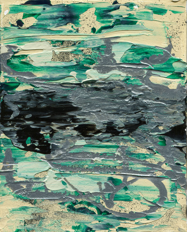 Day 157 of 365 — abstract grief painting