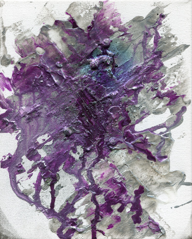 Day 158 of 365 — abstract grief painting