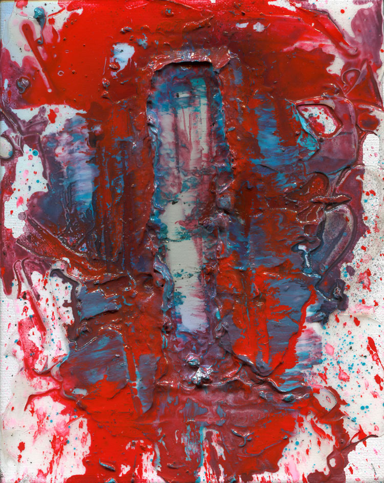 Day 159 of 365 — abstract grief painting