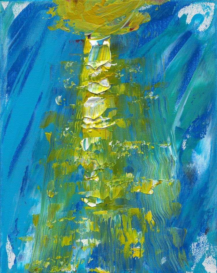 Day 15 of 365 — abstract grief painting