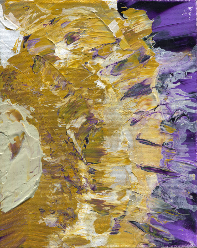 Day 165 of 365 — abstract grief painting