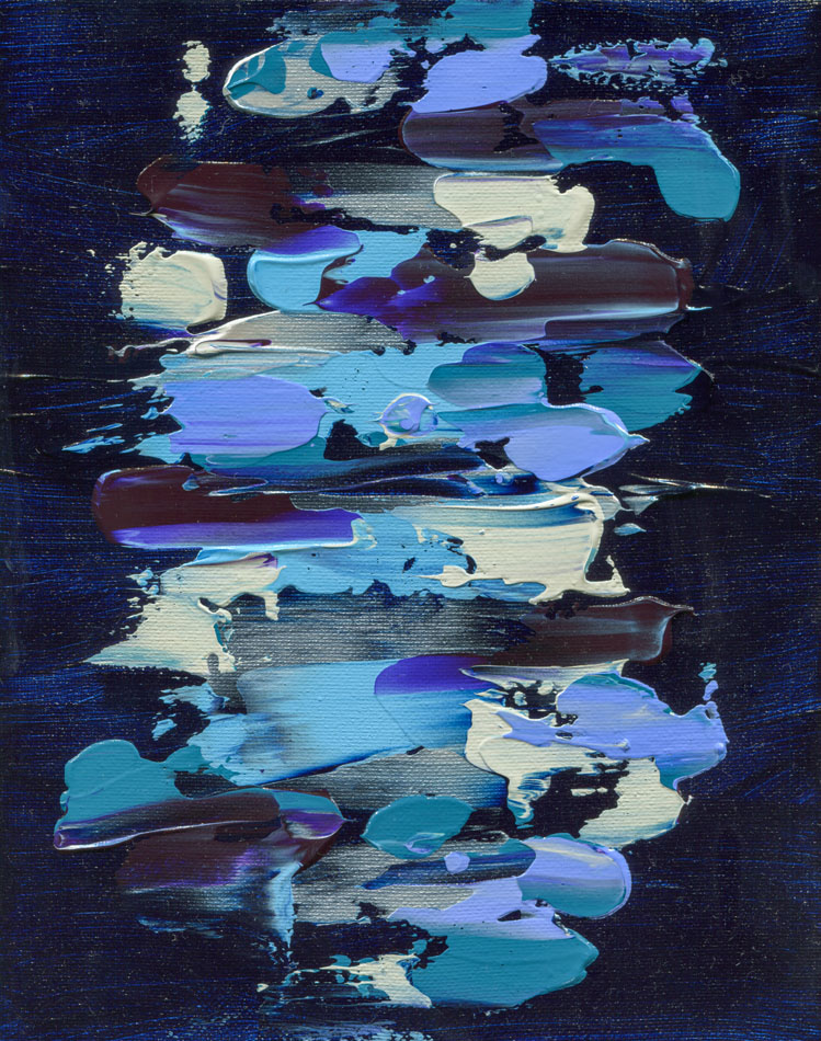 Day 170 of 365 — abstract grief painting