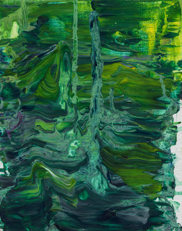 Day 174 of 365 — abstract grief painting