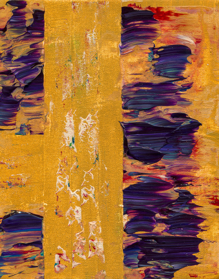 Day 176 of 365 — abstract grief painting