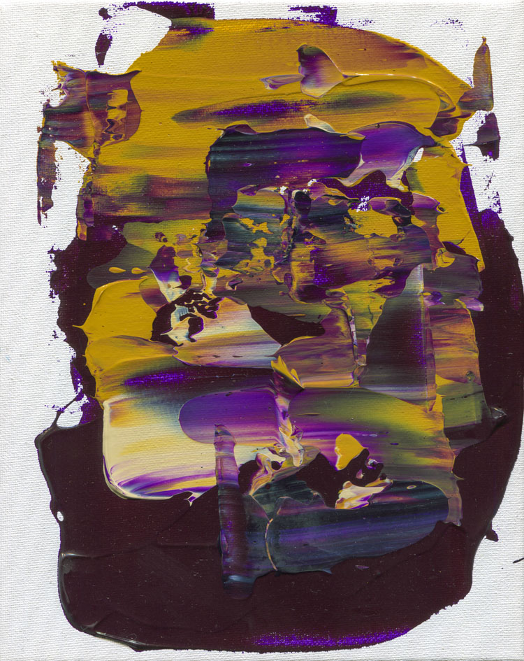 Day 179 of 365 — abstract grief painting