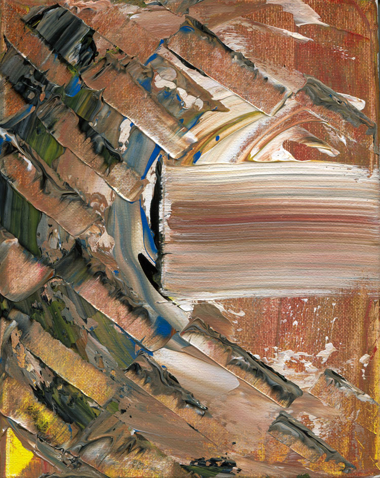 Day 18 of 365 — abstract grief painting