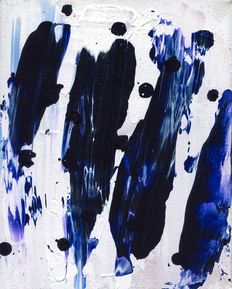 Day 190 of 365 — abstract grief painting