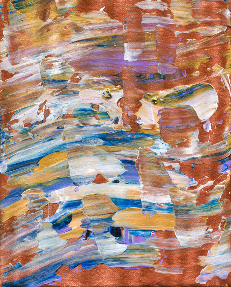 Day 193 of 365 — abstract grief painting