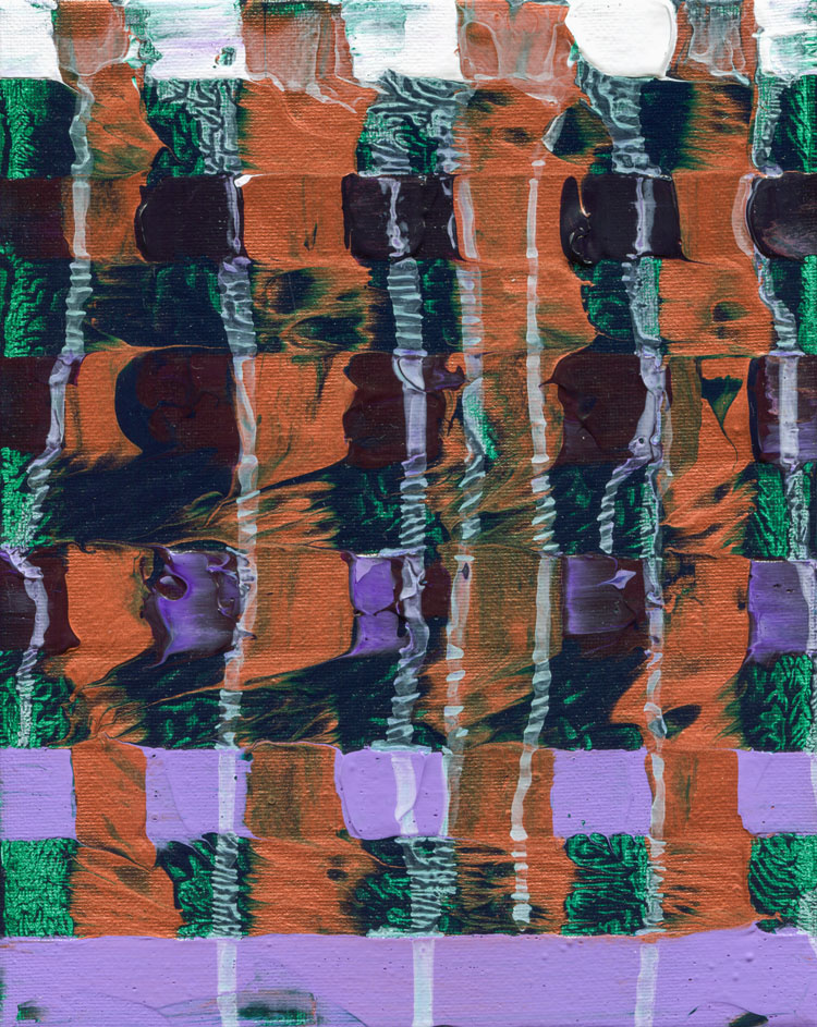 Day 195 of 365 — abstract grief painting