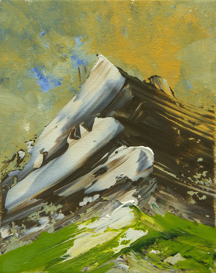 Day 214 of 365 — abstract grief painting