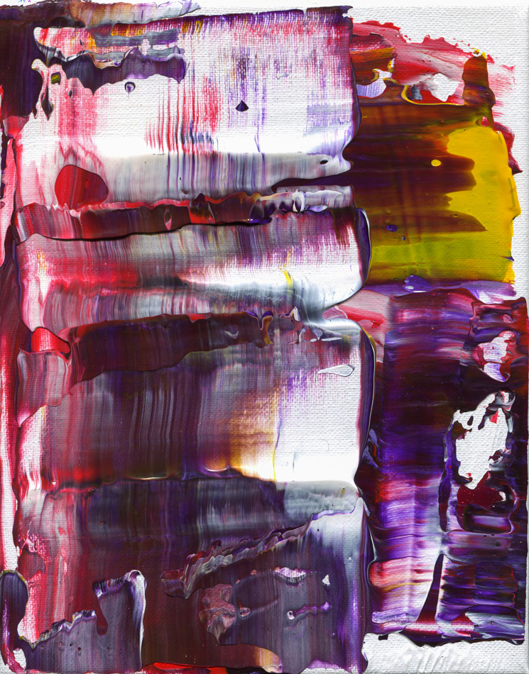 Day 215 of 365 — abstract grief painting