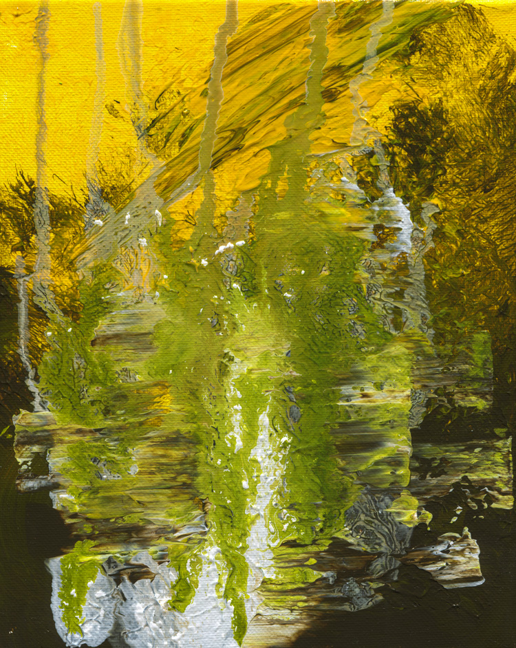 Day 220 of 365 — abstract grief painting