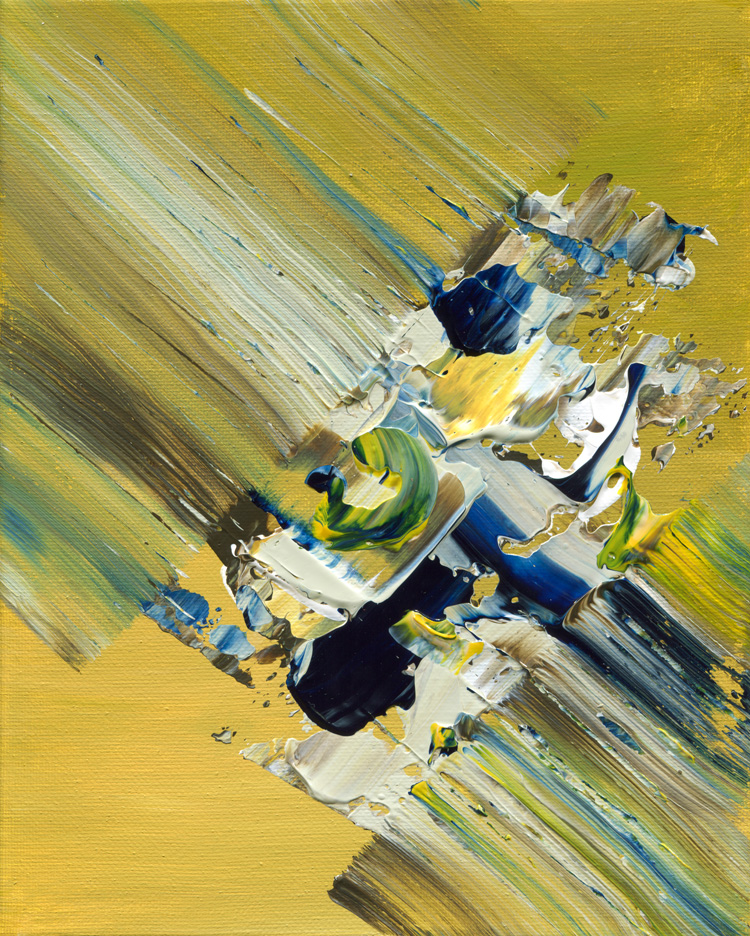 Day 221 of 365 — abstract grief painting