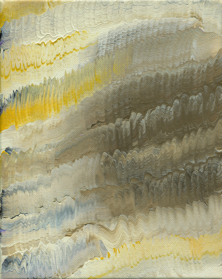 Day 226 of 365 — abstract grief painting