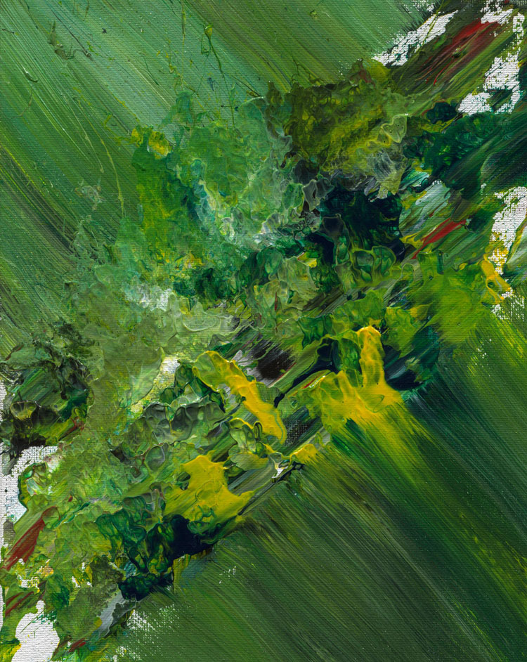 Day 22 of 365 — abstract grief painting