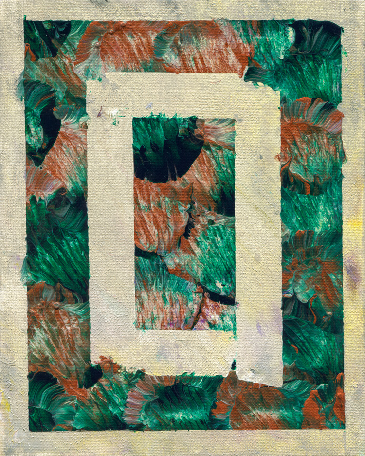 Day 230 of 365 — abstract grief painting