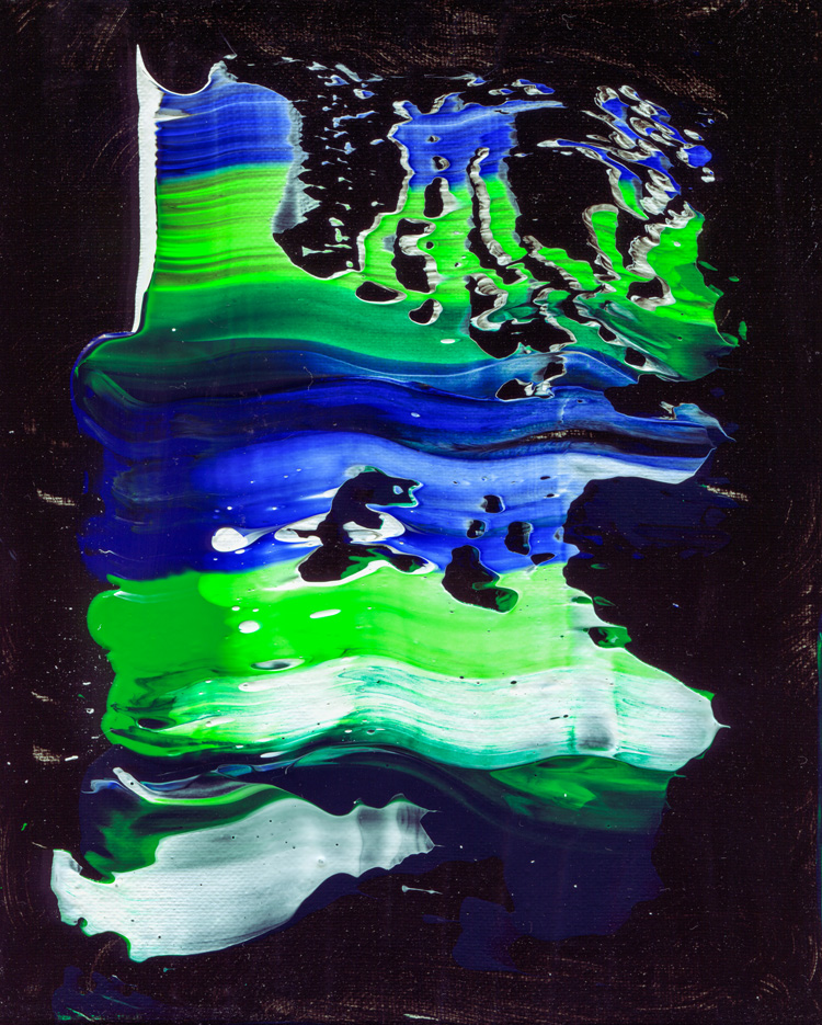 Day 232 of 365 — abstract grief painting