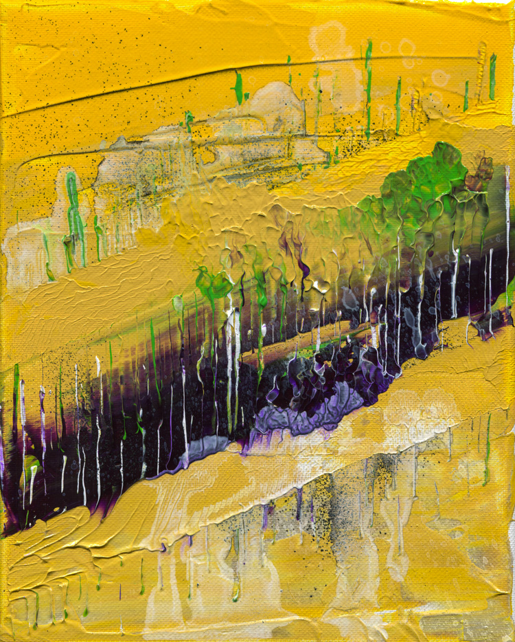 Day 235 of 365 — abstract grief painting