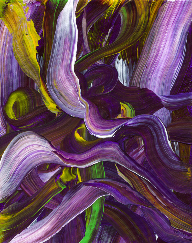 Day 236 of 365 — abstract grief painting