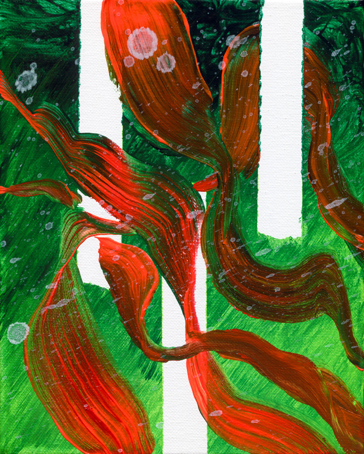 Day 238 of 365 — abstract grief painting