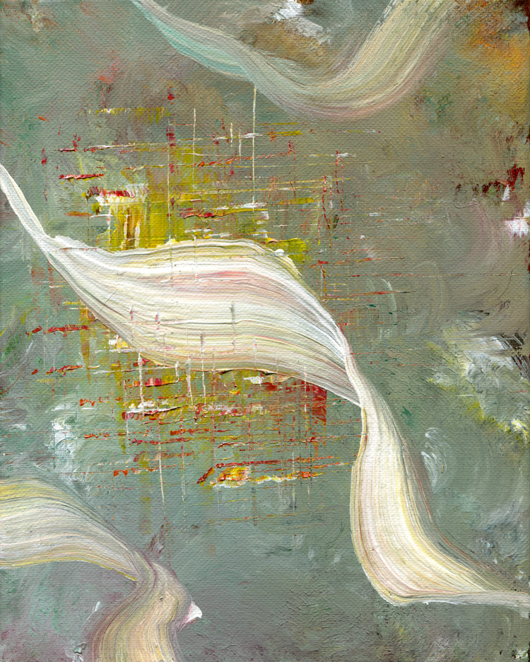 Day 239 of 365 — abstract grief painting