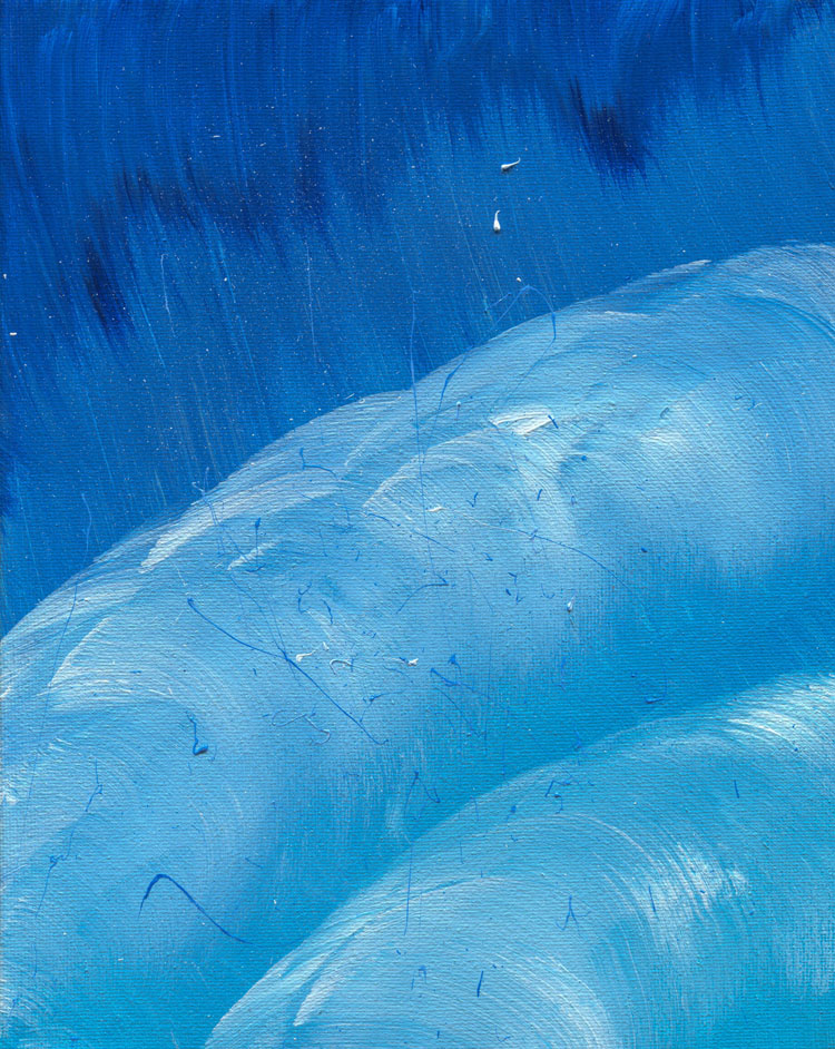 Day 23 of 365 — abstract grief painting