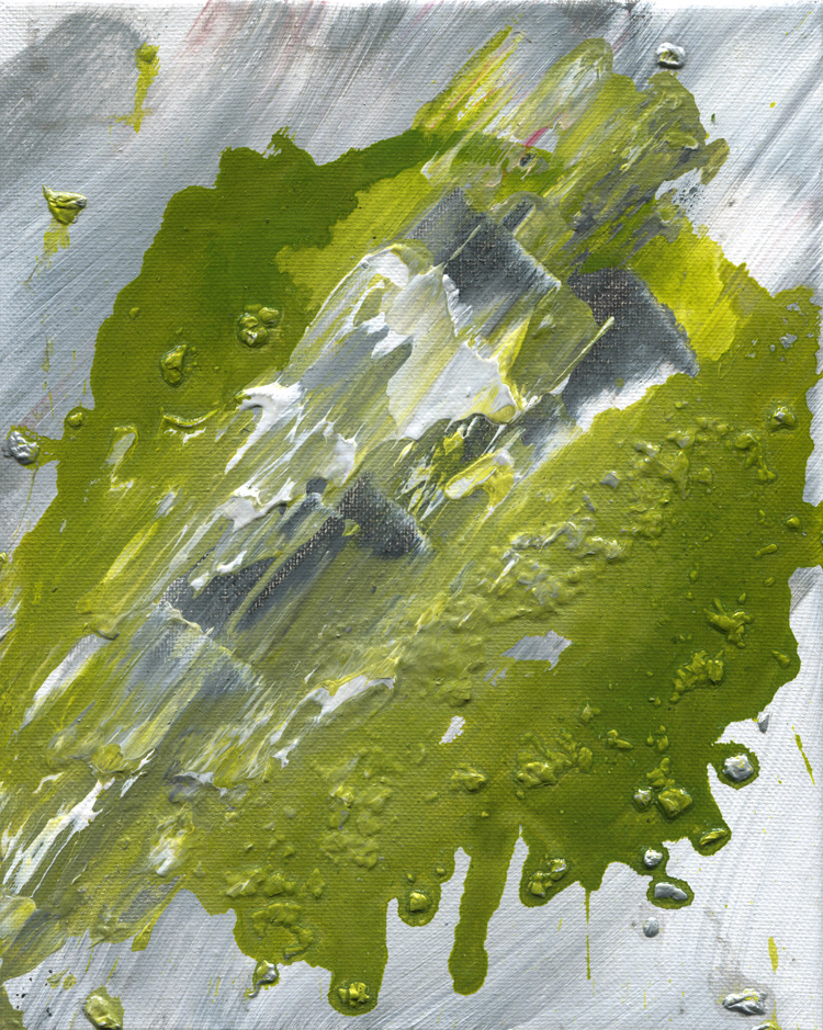 Day 245 of 365 — abstract grief painting