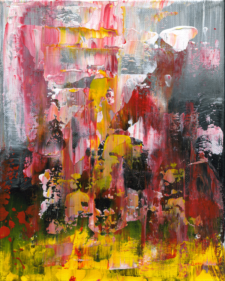 Day 246 of 365 — abstract grief painting