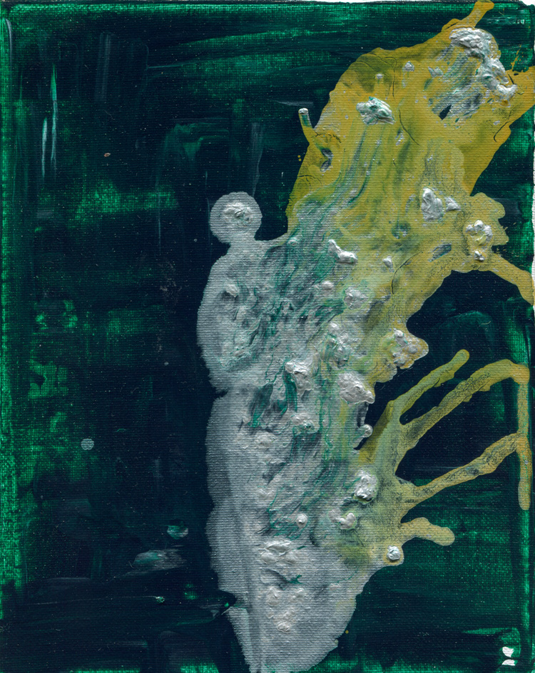 Day 247 of 365 — abstract grief painting