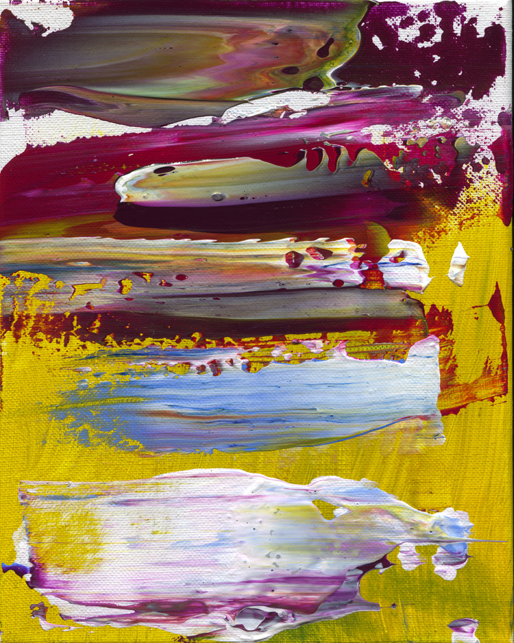 Day 250 of 365 — abstract grief painting