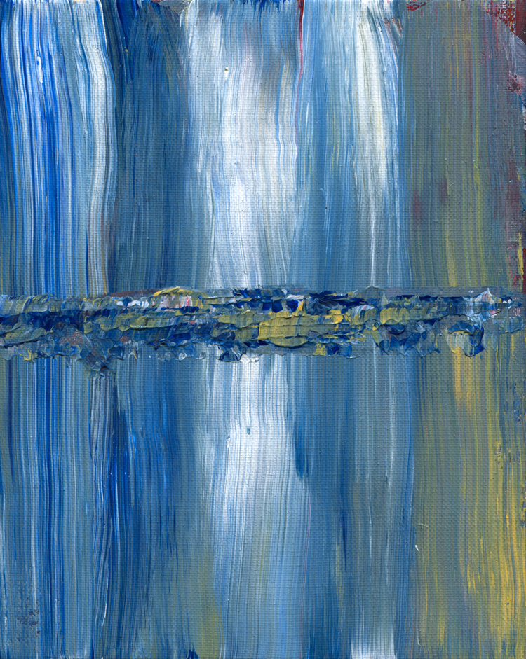 Day 252 of 365 — abstract grief painting