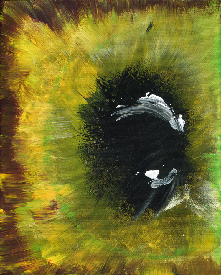 Day 269 of 365 — abstract grief painting