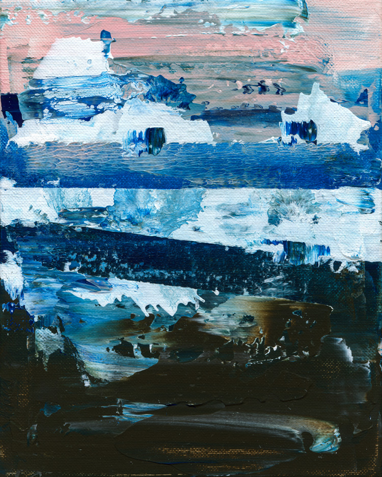 Day 271 of 365 — abstract grief painting