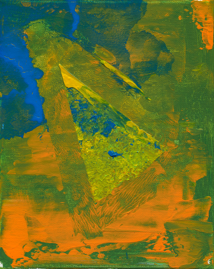 Day 279 of 365 — abstract grief painting