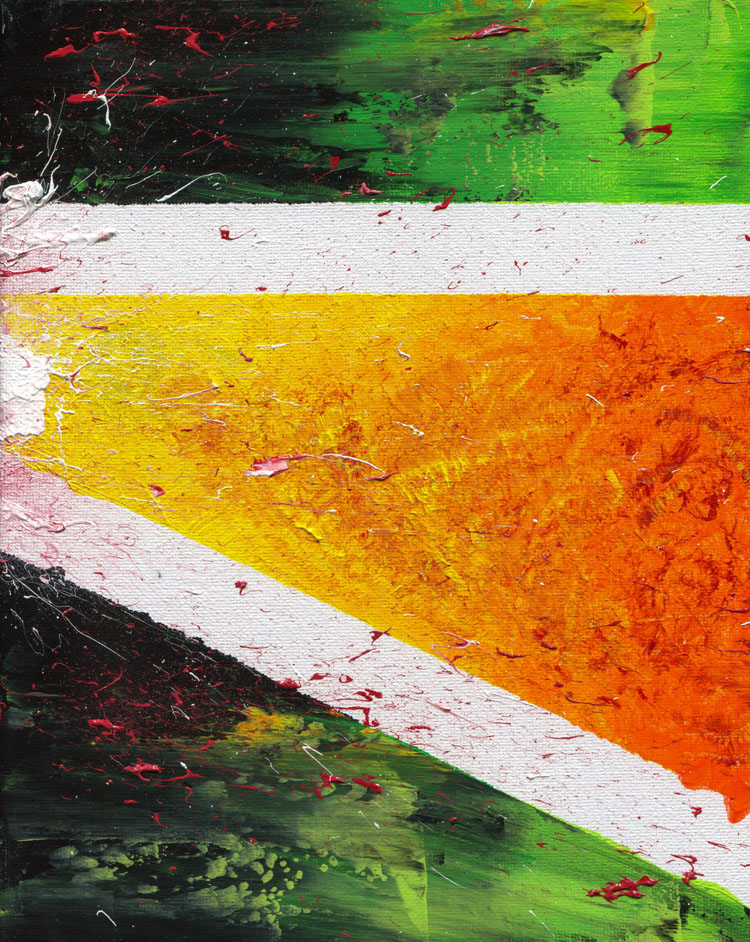 Day 27 of 365 — abstract grief painting