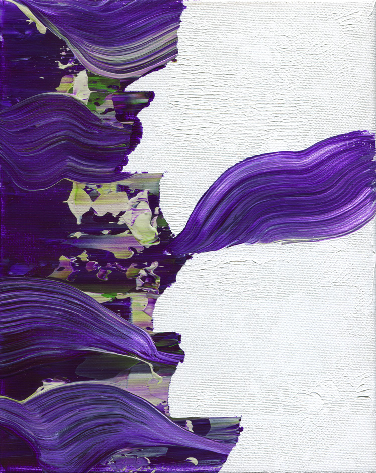 Day 280 of 365 — abstract grief painting