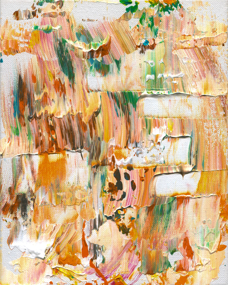 Day 292 of 365 — abstract grief painting