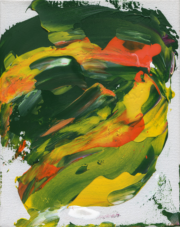 Day 294 of 365 — abstract grief painting